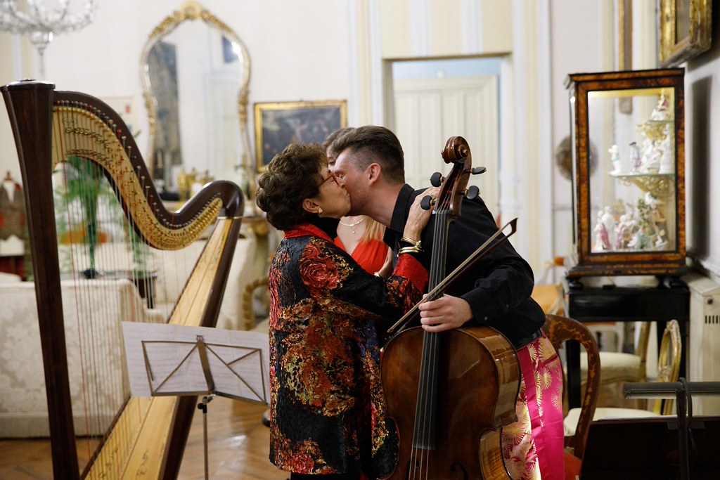 A private reception at Palazzo Lanza Tomasi, Palermo